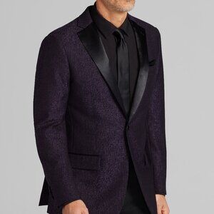 NEW Jos. A. Bank Purple Textured Dinner Tuxedo Jacket 46R